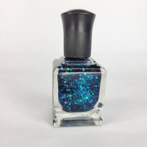 Deborah Lippmann Nail Polish "Across the Universe" NEW Glitter Holo Chrome - Picture 4 of 9